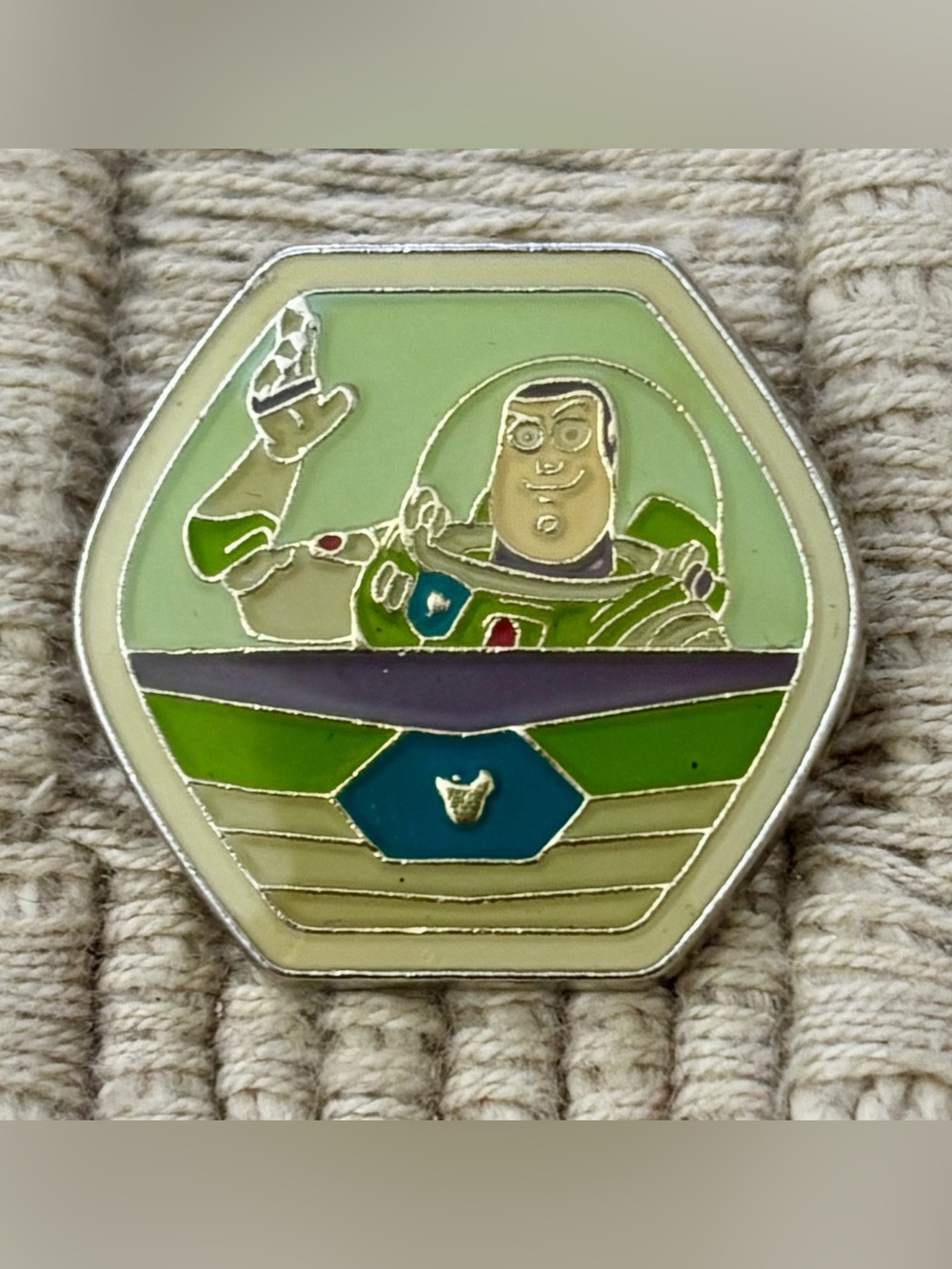 DISNEY 2015 Hong Kong Disneyland Toy Story Buzz Lightyear Ferris Wheel Pin